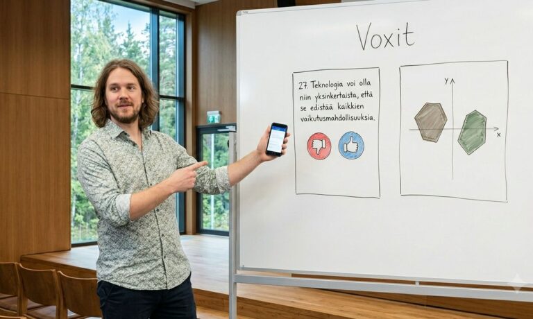 2. Voxit-alusta pähkinänkuoressa -mikä on Voxit?